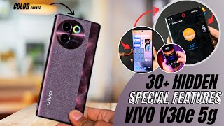 Vivo V30e 5G Tips And Tricks 🔥 30 Special Features  vivo v30e [upl. by Candide]