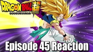 Dragon Ball Super Episode 45 Reaction SSJ3 Gotenks VS Copy Vegeta [upl. by Rafaela]