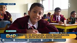 Abrirán más de 70 colegios bicentenario ¿Dónde estarán ubicados y qué especializaciones tendrán [upl. by Cira316]