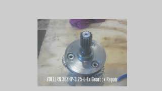 ZOLLERN 36ZHP 3 25 L Ex Gearbox Repair [upl. by Yclek]