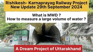 Rishikesh Karnaprayag Railway Project New Update  Chardham Yatra Project  29 September 2024 [upl. by Julio147]