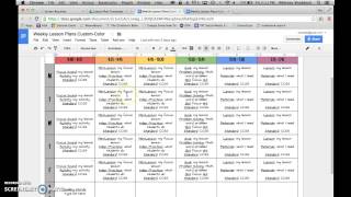 Lesson Plan Templates Google Drive [upl. by Athallia]