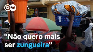 Reflexões Africanas A vida de zungueira em Angola [upl. by Ellimak]