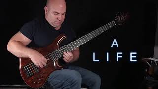 A LIFE Bass Solo Cover using Marleaux Tuiz [upl. by Selrahcnhoj]