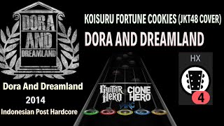 Dora And Dreamland  Koisuru Fortune Cookies JKT48 Cover Clone Hero Custom Chart [upl. by Eetnahc987]