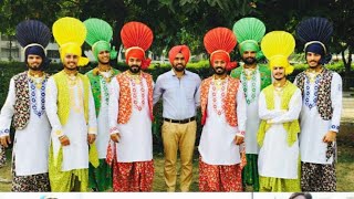 SD College Barnala Punjabi University Patiala Bhangra Inter Zone Youth Festival 2017 Team [upl. by Hermina]