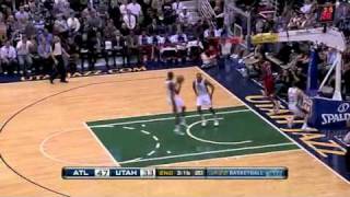 Jamal Crawford Gets Blocked by Gordon Hayward [upl. by Ordnaxela85]