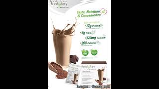 BodyKey By Nutrilite Meal Replacement Shake Café Latte Berry amp Chocolate [upl. by Hertzog609]