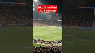 🏈NRL Grand Final 2024 Kick Off Storm VS Penrith nrl rugbyleague penrithpanthers melbournestorm [upl. by Icats]