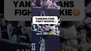 Yankees Fans Fight With Dodgers Mookie Betts [upl. by Yrakcaz]