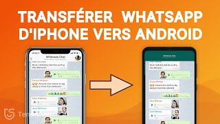 Comment transférer WhatsApp diPhone vers Android👍 2024 [upl. by Catie738]