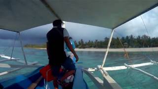 Approaching Kalanggaman Island Supremo 4K Video Sample [upl. by Anilev592]