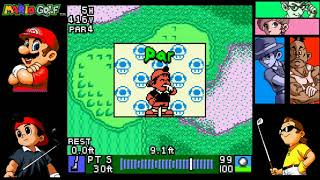 Mario Golf GBC  Long play Part 3 Links Tournament  Vs Gene Yuss [upl. by Kumagai995]