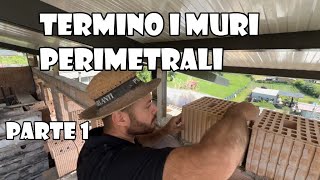 Finisco i MURI Perimetrali Parte 1  Ep 38 [upl. by Norrab]