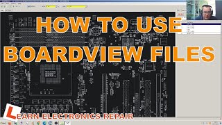 LER 045 How to use Boardviewer amp Boardview files to repair Motherboards Laptops and Graphics Cards [upl. by Aitra]