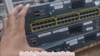 Cisco Switch Stack Installation amp Configuration [upl. by Baalbeer582]