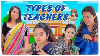 Types of teachers in School 🏫 shorts ytvideo sejalgaba teacherlife school [upl. by Enelyaj]