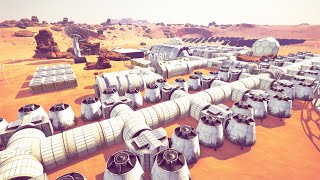 Building A NEW Colony Base on Mars Survival Settlement Build  Occupy Mars Early Access Release [upl. by Gabie]