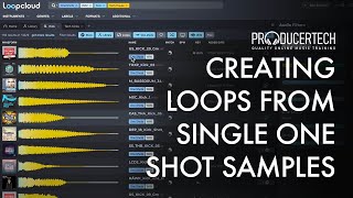 Creating Loops from single samples oneshots in Loopcloud [upl. by Goddard817]