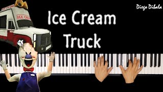 ICE SCREAM 6 Ice Cream Truck Piano By Diego Dibala [upl. by Adnael336]