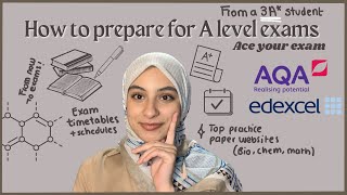 HOW TO PREPARE FOR A LEVEL EXAMS IN MARCH FROM A 3A STUDENT making your exam timetable  preparing [upl. by Nit423]