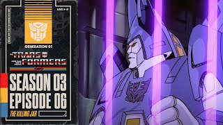 The Killing Jar  Transformers Generation 1  Season 3  E06  Hasbro Pulse [upl. by Humfrid35]