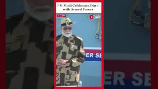 PM Narendra Modi Celebrates Diwali with Armed Forces in Gujarat [upl. by Asyram]