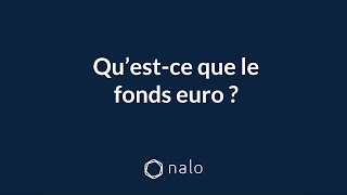 Questce que le fonds euro [upl. by Any]