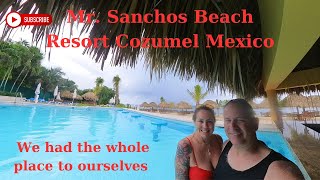 Mr Sanchos Beach Resort Cozumel Mexico [upl. by Anigroeg]