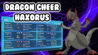 We try a Dragon cheer Haxorus  Pokemon Scarlet and Violet VGC [upl. by Urbana421]