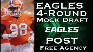 Eagles 4Round Mock For The 2023 NFL Draft I Mock VII I Chalk Talk [upl. by Dorej]