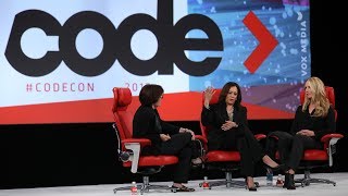 Full interview US Senator Kamala Harris and philanthropist Laurene Powell Jobs  Code 2017 [upl. by Naujuj]