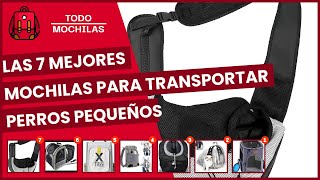 Las 7 mejores mochilas para transportar perros pequeños [upl. by Amabelle]