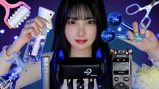 【ASMR】benio店長の殿堂入りトリガーTOP10😪💤囁きタッピングオノマトぺヘッドスパ手の音コスメの音集中テストハンドムーブ [upl. by Dragelin]