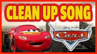 Lightning McQueen Clean Up Song  Los Juguetes Animados [upl. by Dita520]