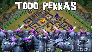 PEKKAS muriendo en la juguetería del PEKKA  Campaña de Duendes  Descubriendo Clash of Clans [upl. by Einatsed]