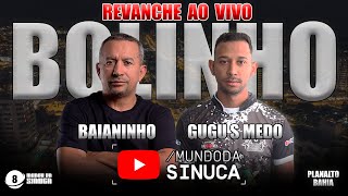 BAIANINHO X GUGU SEM MEDO  R 20 MIL  REVANCHE AO VIVO 05042024 [upl. by Reehsab]