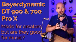 AWESOME headphones for creating and gaming Beyerdynamic DT 900 amp 700 Pro X review [upl. by Patsis270]