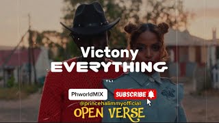 Victony Everything OPEN VERSEInstrumental BEAT  HOOK By PhworldMIX [upl. by Girardo284]