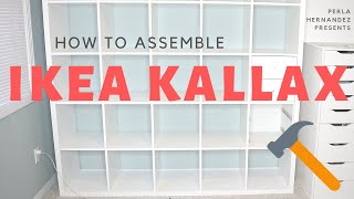 How to Assemble Kallax IKEA [upl. by Tsenrae]