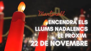 121124 Martorell encendrà els llums nadalencs el pròxim 22 de novembre [upl. by Kopans]