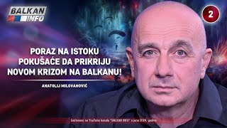 INTERVJU Anatolij Milovanović  Poraz na istoku pokušaće da prikriju krizom na Balkanu 1162024 [upl. by Nosnej]