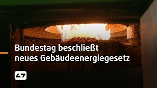 STUDIO 47 live  BUNDESTAG BESCHLIESST NEUES GEBÄUDEENERGIEGESETZ [upl. by Noach786]