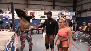 Carlie Bravo and Angelica Risk vs Fry Daddy and Reka Tehaka [upl. by Alue]