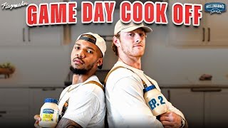 Will Levis amp Tony Pollard Get Spicy With Nacho Competition  Hellmann’s Game Day Cook Off Ep 2 [upl. by Corrina]