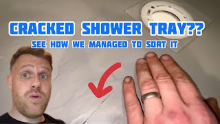 Watch This Video If Your Shower Tray Is Cracked [upl. by Durham]