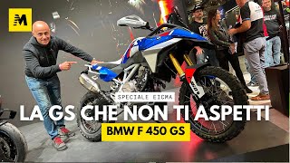 BMW F450GS a EICMA 2024 [upl. by Ynttirb]