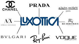 How Does Luxottica Dominate The Eyewear Industry Secretly [upl. by Cooperstein612]