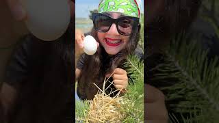 PRANK with CHICKEN EGG 🤮🥚🤣 shorts viral gukafamilyshow [upl. by Codd]