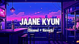 Jaane Kyun  Tanveer Evan  Slowed  Reverb  Mir Fazly Rabby  Anshu Music 30k [upl. by Fanni]